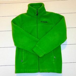 Boys Columbia fleece full zip jacket
